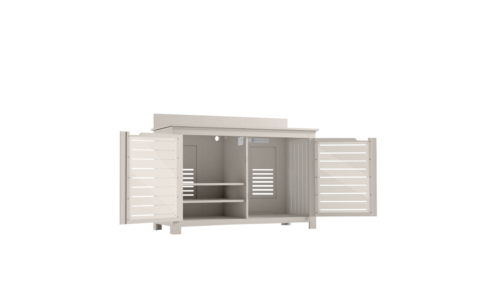 Bar Credenza No TV Mount