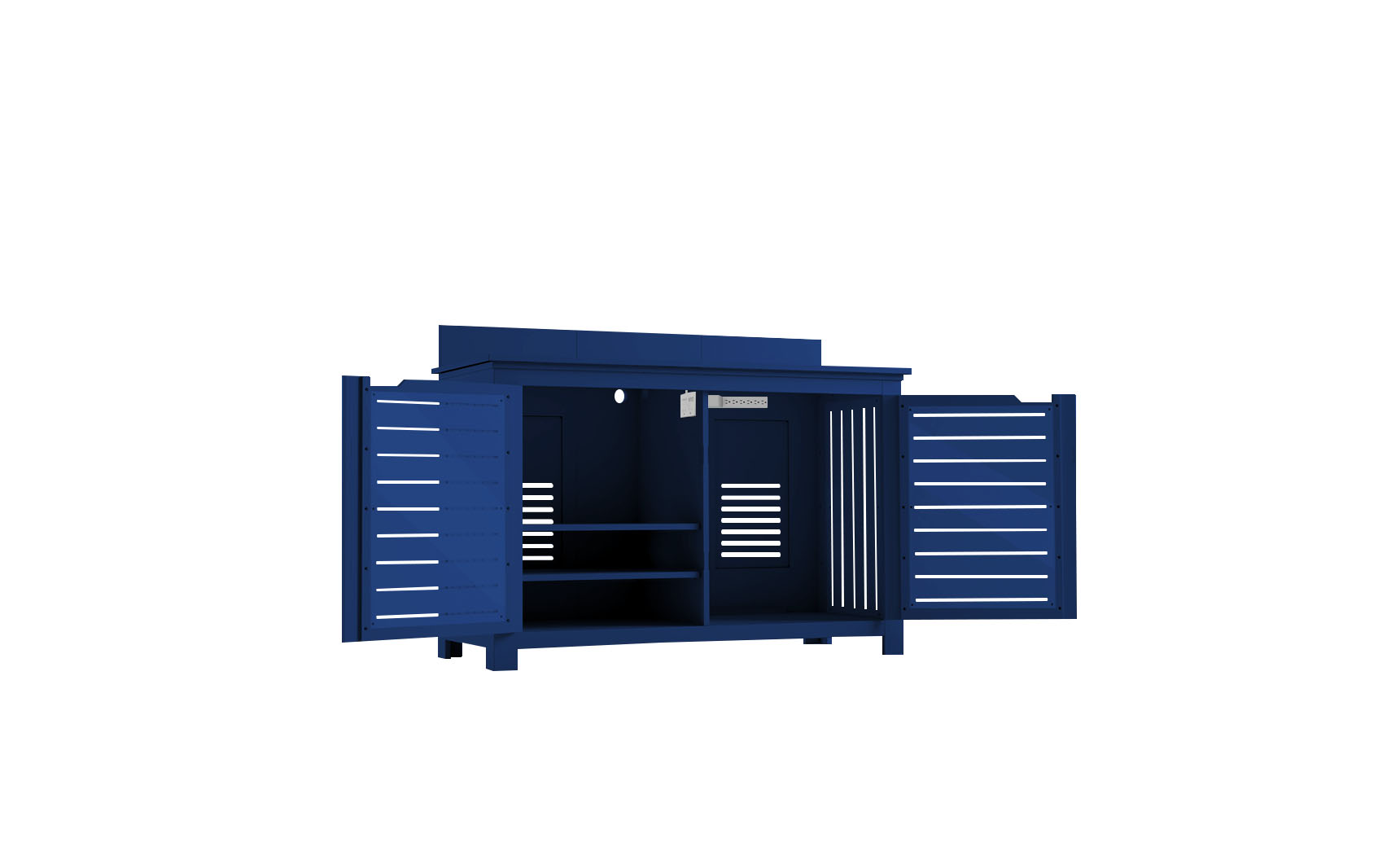 Bar Credenza No TV Mount