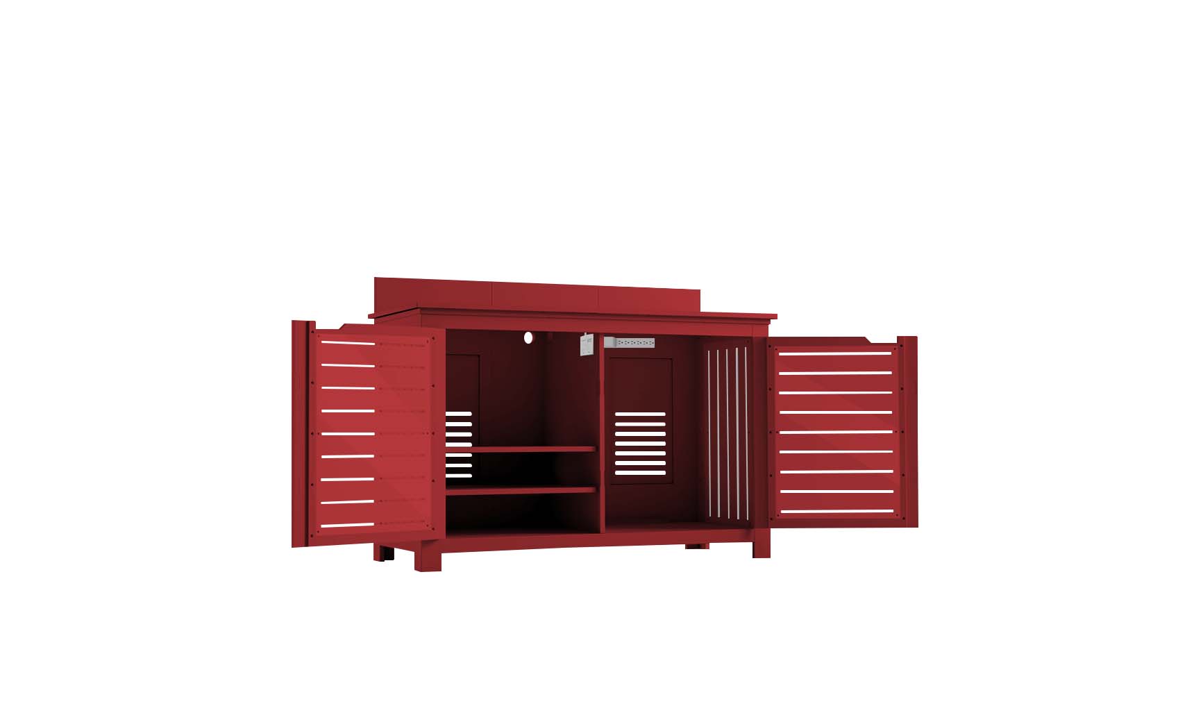 Bar Credenza No TV Mount