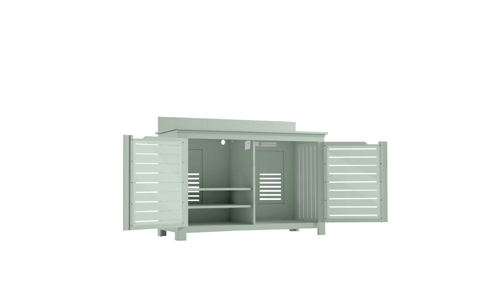 Bar Credenza No TV Mount