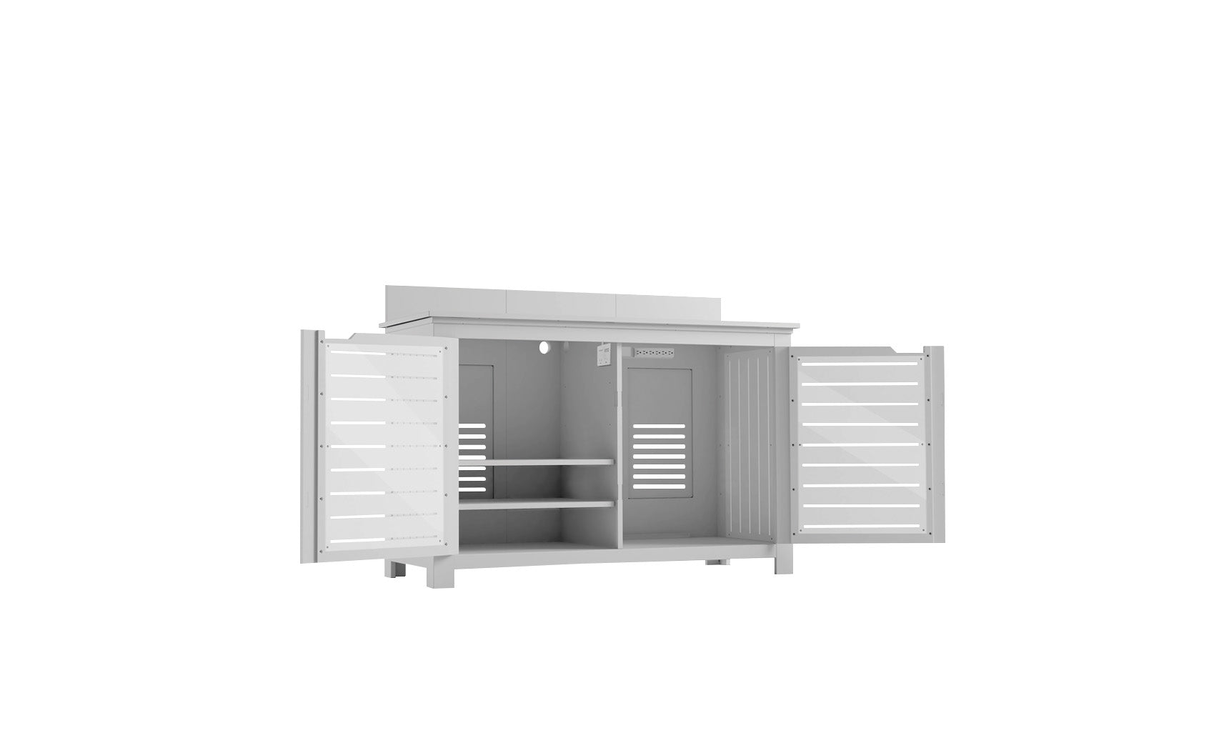 Bar Credenza No TV Mount