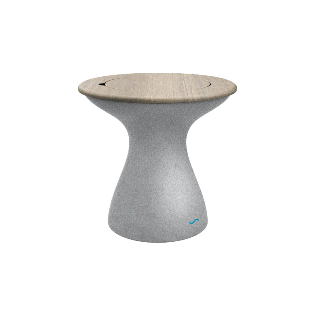 Autograph Tall Ice Bin Side Table